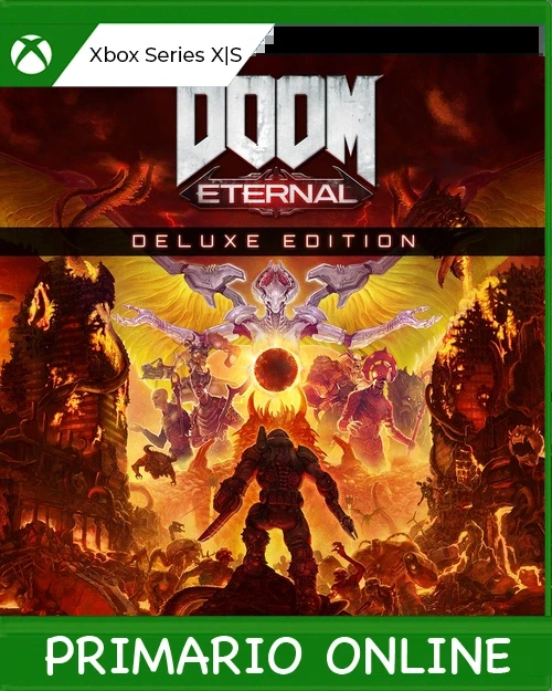 Xbox Series X|S DOOM Eternal Deluxe Edition Primario Online