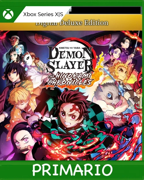 Xbox Series X|S Demon Slayer -Kimetsu no Yaiba- The Hinokami Chronicles Digital Deluxe Edition Primario