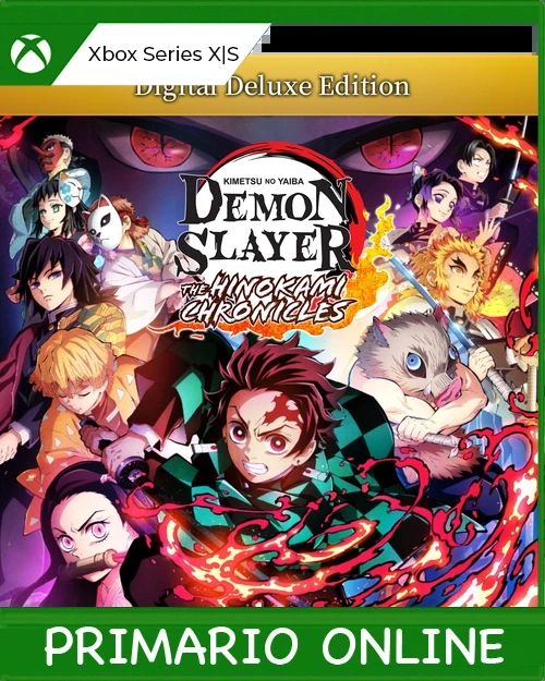 Xbox Series X|S Demon Slayer -Kimetsu no Yaiba- The Hinokami Chronicles Digital Deluxe Edition Primario Online
