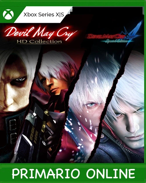 Xbox Series X|S Devil May Cry HD Collection & 4SE Bundle Primario Online