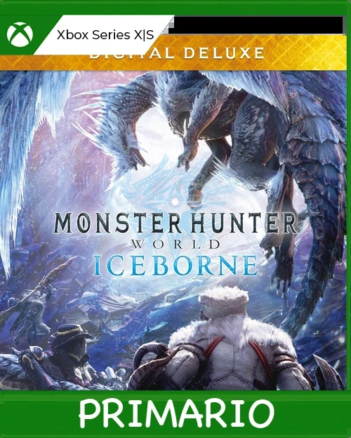 Xbox Series X|S Digital Deluxe de Monster Hunter World: Iceborne Primario