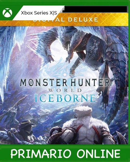 Xbox Series X|S Digital Deluxe de Monster Hunter World: Iceborne Primario Online