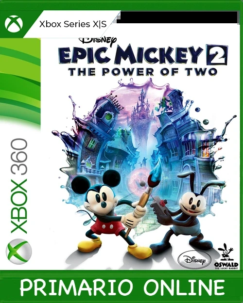 Xbox Series X|S Disney Epic Mickey El Poder de Dos Primario Online