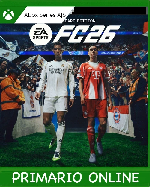 Xbox Series X|S EA SPORTS FC™ 26 Edición Estándar para Xbox One y Xbox Series X|S Primario Online
