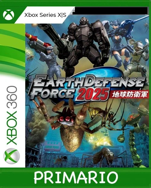 Xbox Series X|S Earth Defense Force 2025 Primario