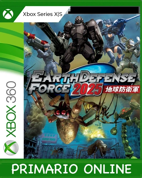 Xbox Series X|S Earth Defense Force 2025 Primario Online