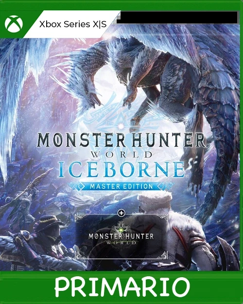 Xbox Series X|S Edición maestra de Monster Hunter World: Iceborne Primario