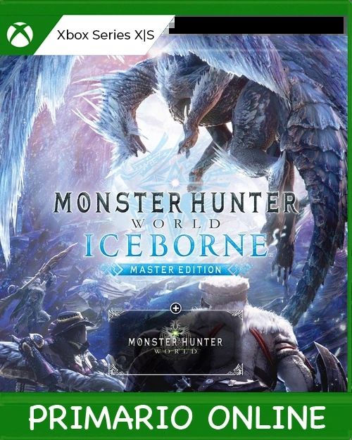 Xbox Series X|S Edición maestra de Monster Hunter World: Iceborne Primario Online