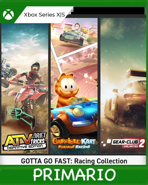 Xbox Series X|S GOTTA GO FAST: Racing Collection Primario