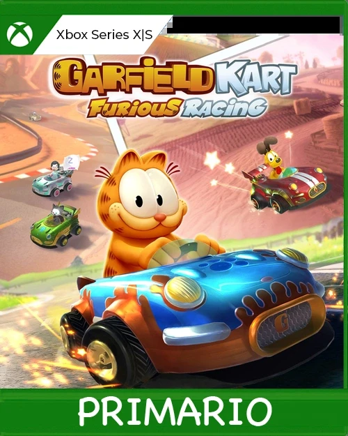 Xbox Series X|S Garfield Kart Furious Racing Primario