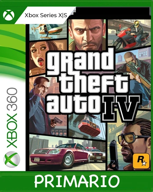 Xbox Series X|S Grand Theft Auto IV Primario