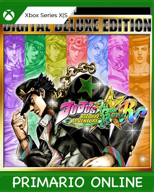Xbox Series X|S JoJo's Bizarre Adventure: All-Star Battle R Edición Deluxe Primario Online