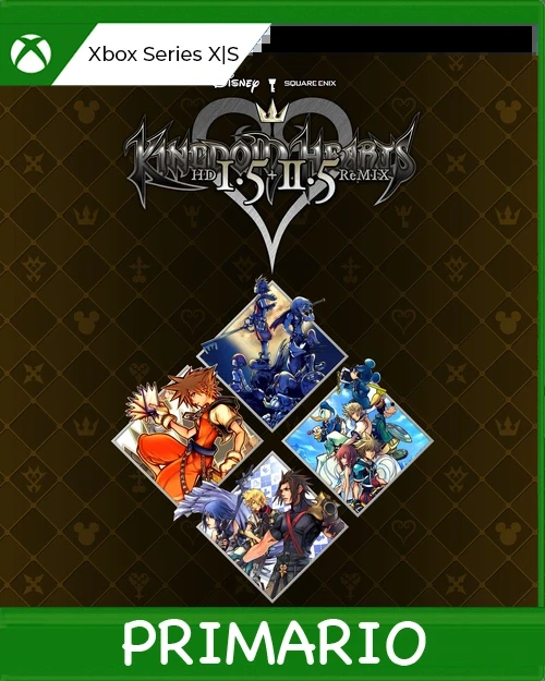Xbox Series X|S KINGDOM HEARTS - HD 1.5+2.5 ReMIX - Primario