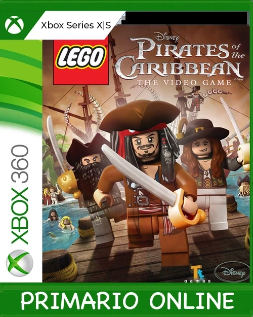 Xbox Series X|S LEGO Piratas del Caribe El Videojuego Primario Online Xbox Series X|S LEGO Piratas del Caribe El Videojuego Primario Online