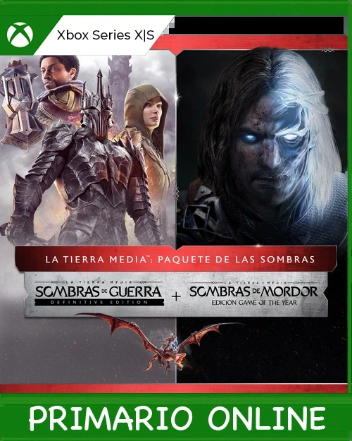 Xbox Series X|S La Tierra Media™: Paquete de las Sombras Primario Online