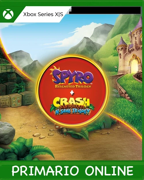 Xbox Series X|S Lote de juego Spyro™ + Crash Remastered Primario Online