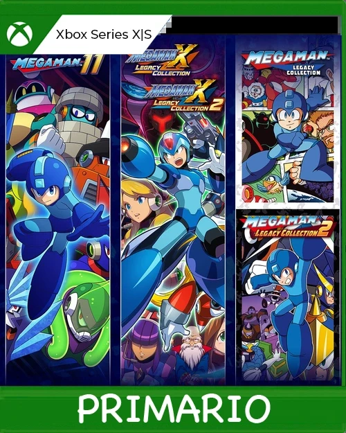Xbox Series X|S Mega Man 30th Anniversary Bundle Primario