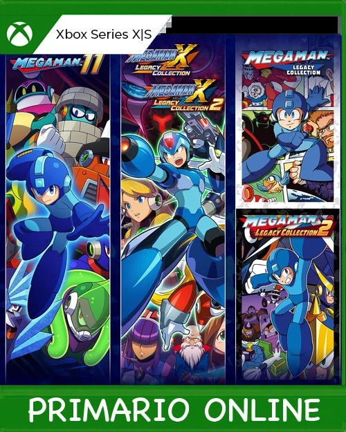 Xbox Series X|S Mega Man 30th Anniversary Bundle Primario Online