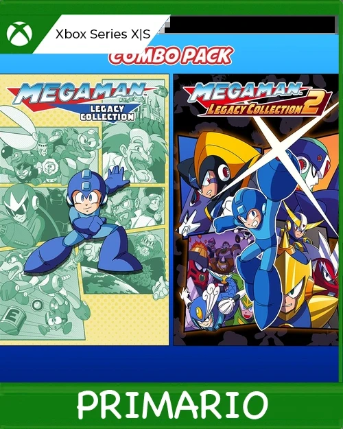 Xbox Series X|S Mega Man Legacy Collection 1 & 2 Combo Pack Primario