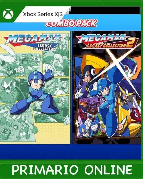Xbox Series X|S Mega Man Legacy Collection 1 & 2 Combo Pack Primario Online