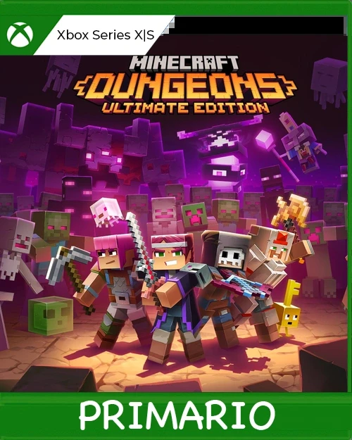Xbox Series X|S Minecraft Dungeons edición definitiva Primario