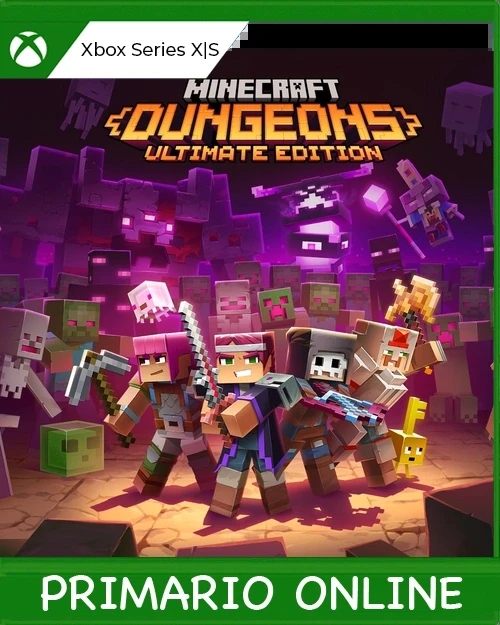 Xbox Series X|S Minecraft Dungeons edición definitiva Primario Online