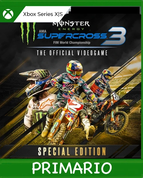 Xbox Series X|S Monster Energy Supercross 3 - Special Edition Primario