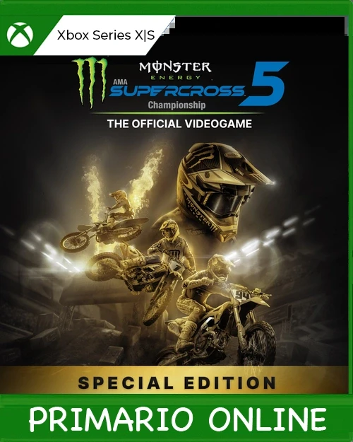Xbox Series X|S Monster Energy Supercross 5 - Special Edition Primario Online