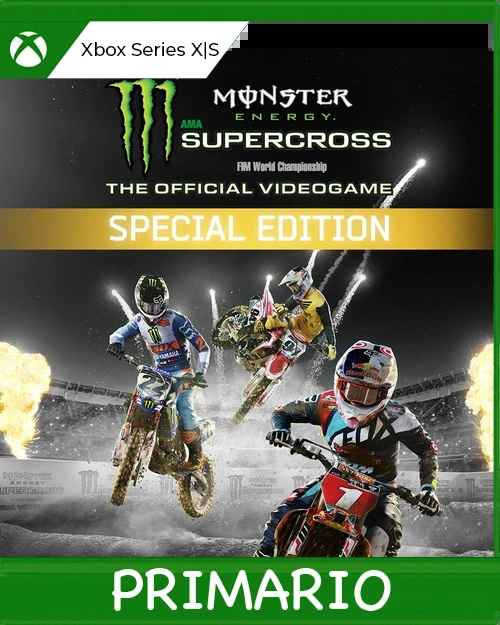 Xbox Series X|S Monster Energy Supercross - Special Edition Primario