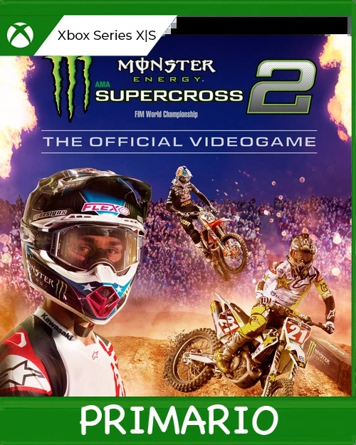 Xbox Series X|S Monster Energy Supercross - The Official Videogame 2 Primario