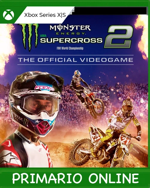 Xbox Series X|S Monster Energy Supercross - The Official Videogame 2 Primario Online