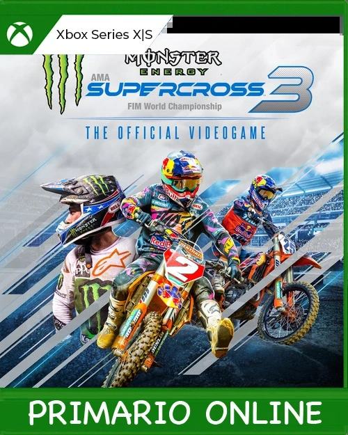 Xbox Series X|S Monster Energy Supercross - The Official Videogame 3 Primario Online