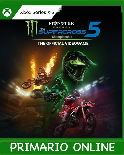 Xbox Series X|S Monster Energy Supercross - The Official Videogame 5 Primario Online