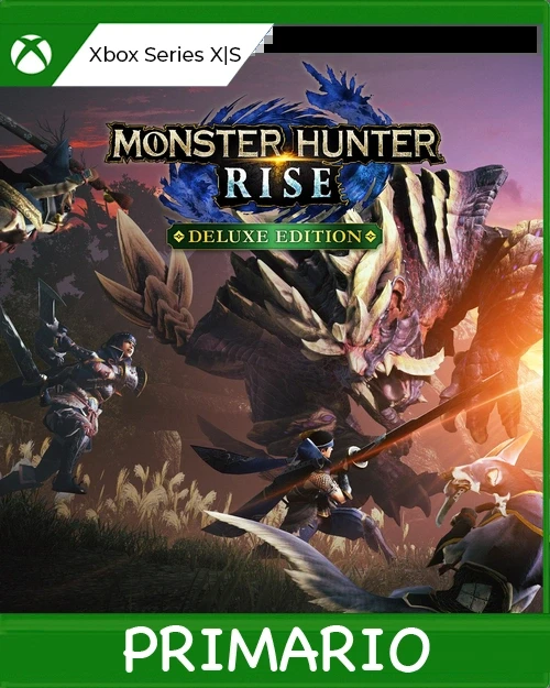 Xbox Series X|S Monster Hunter Rise Deluxe Edition Primario