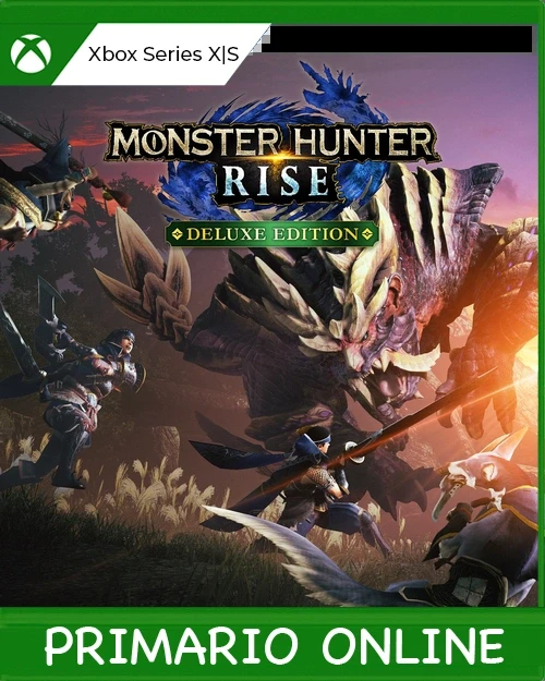 Xbox Series X|S Monster Hunter Rise Deluxe Edition Primario Online