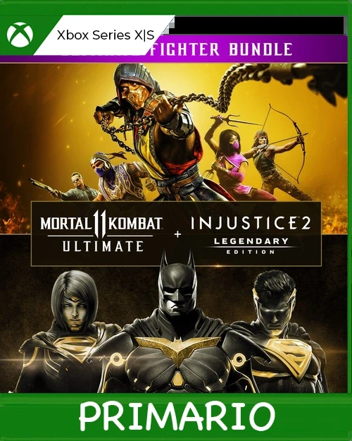 Xbox Series X|S Mortal Kombat 11 Ultimate + Injustice 2 Leg. Edition Bundle Primario
