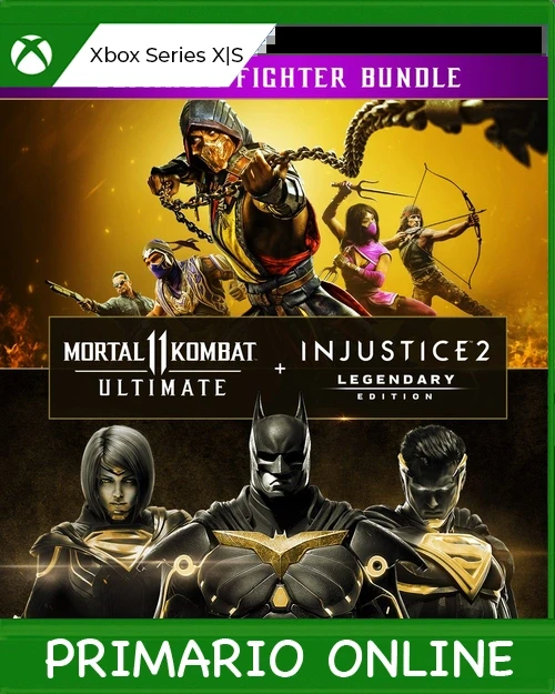 Xbox Series X|S Mortal Kombat 11 Ultimate + Injustice 2 Leg. Edition Bundle Primario Online