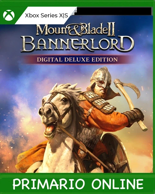 Xbox Series X|S Mount & Blade II: Bannerlord Digital Deluxe Edition Primario Online