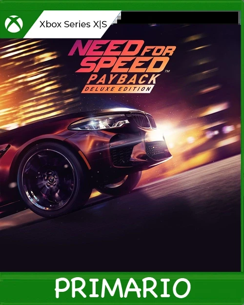Xbox Series X|S Need for Speed™ Payback - Deluxe Edition Primario
