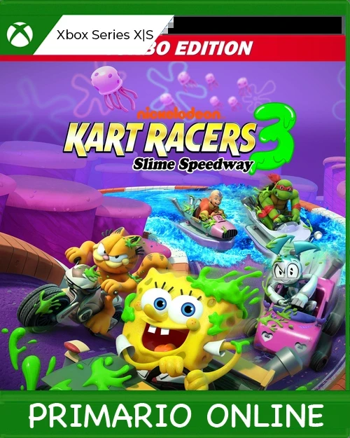 Xbox Series X|S Nickelodeon Kart Racers 3: Slime Speedway Turbo Edition Primario Online