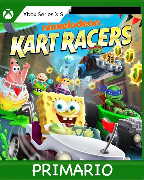 Xbox Series X|S Nickelodeon Kart Racers Primario