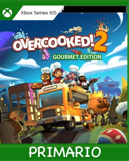 Xbox Series X|S Overcooked! 2 - Gourmet Edition Primario