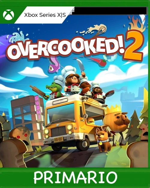 Xbox Series X|S Overcooked! 2 Primario