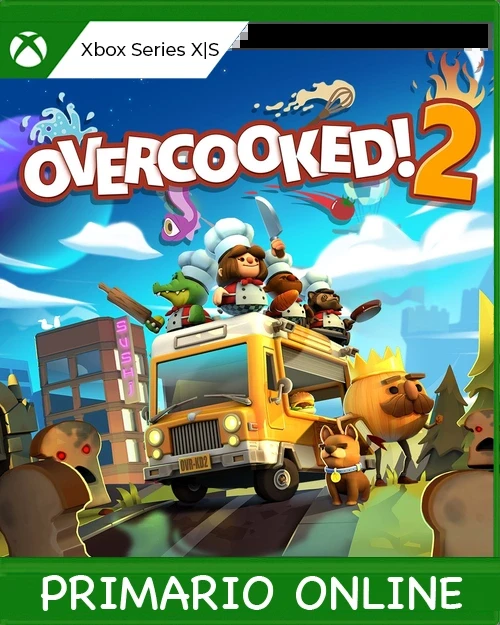 Xbox Series X|S Overcooked! 2 Primario Online