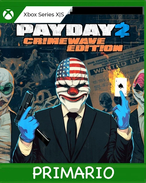 Xbox Series X|S PAYDAY 2: CRIMEWAVE EDITION Primario