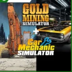 Xbox Series X|S Pack de Simuladores: Car Mechanic Simulator y La fiebre del oro [Gold Mining Simulator] (PAQUETE DOBLE) Primario Online
