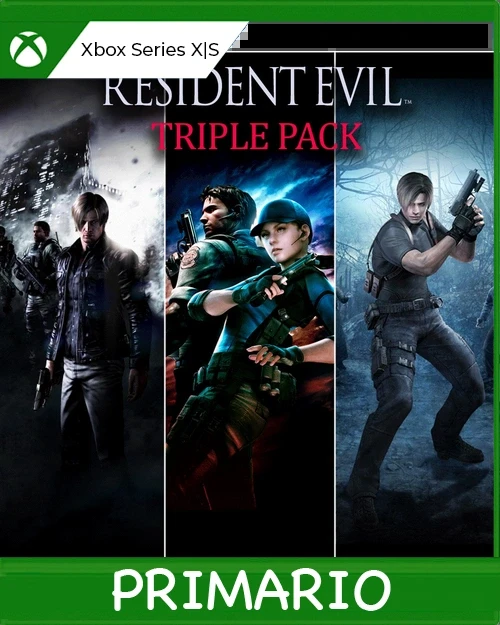 Xbox Series X|S Pack triple de Resident Evil Primario