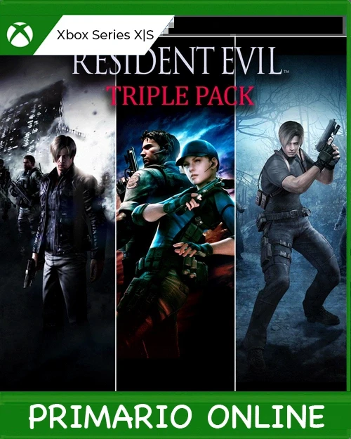 Xbox Series X|S Pack triple de Resident Evil Primario Online