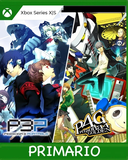 Xbox Series X|S Paquete Persona 3 Portable y Persona 4 Golden Primario