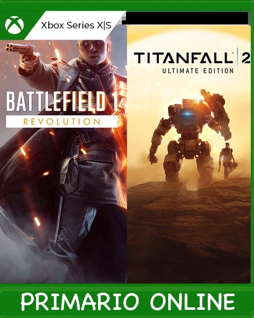 Xbox Series X|S Paquete Ultimate de Battlefield™ 1 y Titanfall™ 2 Primario Online